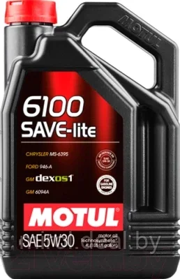 Моторное масло Motul 6100 Save-lite 5W30 / 107957 - фото 1 - id-p196169050