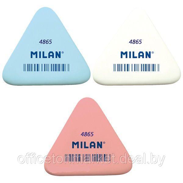 Ластик Milan "4865", 1 шт, белый - фото 5 - id-p195611539