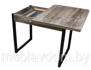 Стол обеденный раздвижной стол с ящиком М137 Алекс - фото 3 - id-p196169043
