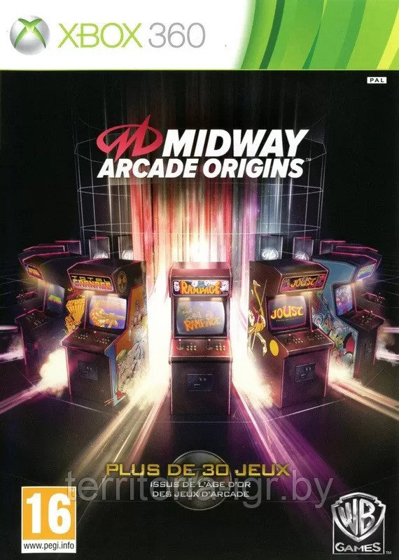 Midway Arcade Origins Xbox 360 - фото 1 - id-p196176765
