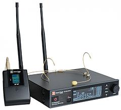 DP-200 HEAD радиосистема с головным микрофоном и ЖК-дисплеем, переключаемые частоты