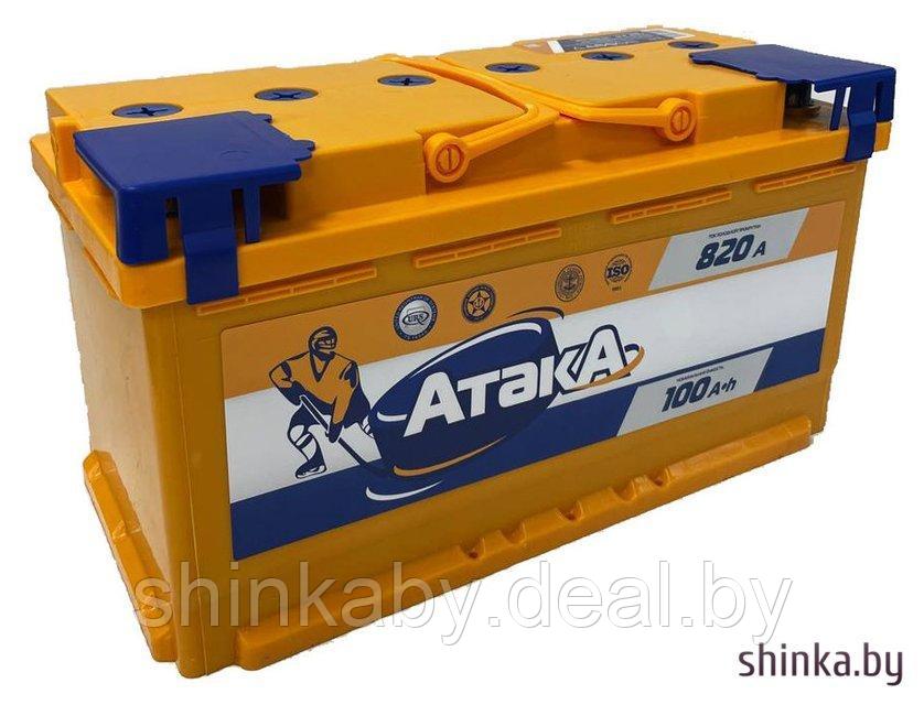 Автомобильный аккумулятор Fora-S Ataka 100 R+ (100 А·ч) - фото 1 - id-p196180669