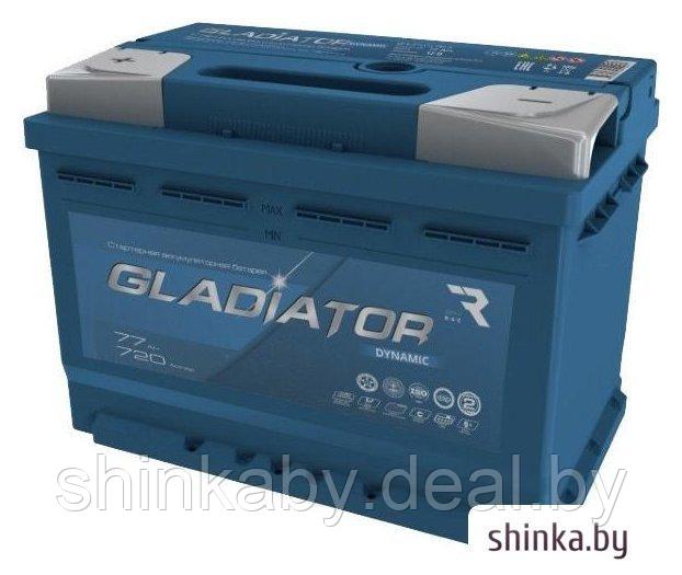 Автомобильный аккумулятор Gladiator Dynamic 6СТ-77L(0) (77 А·ч) - фото 2 - id-p196180675