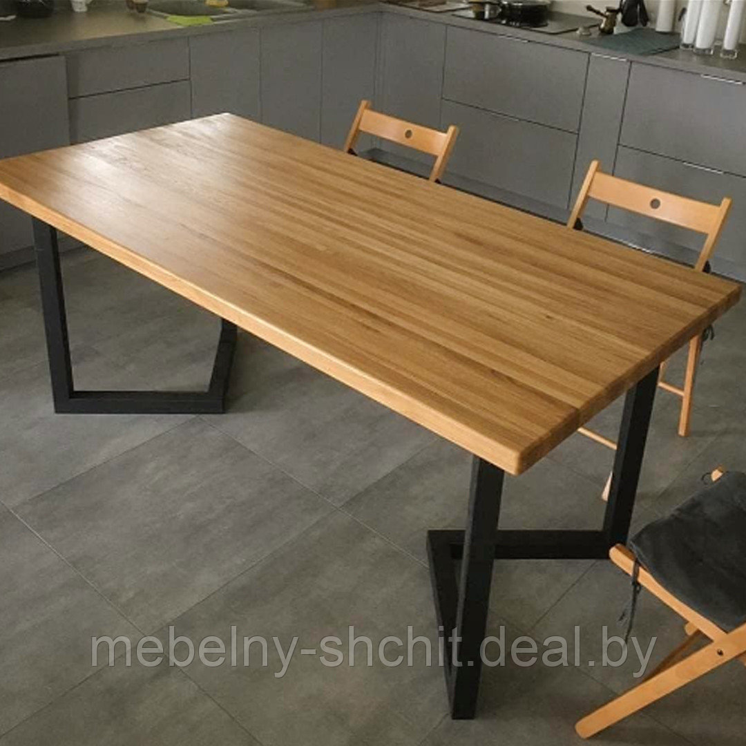 Кухонный стол из массива - фото 1 - id-p195821652