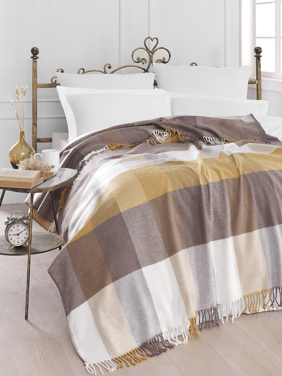 Хлопковый плед KARNA MARLA 150x200 арт. 3820