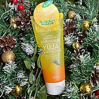 Скраб для тела Welcos Natural Perfume Vita Body Scrub Yuja 200мл