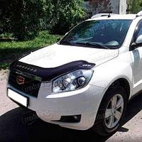 Дефлектор капота - мухобойка, Geely Emgrand X7 2013-..., VIP TUNING