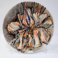 Тарелка керамическая декоративная