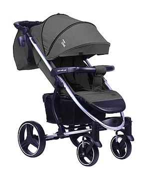 Детская прогулочная коляска MODEL ONE арт BG0322 цвет Dark-Grey/Темно-серый
