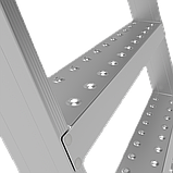 Профессиональная передвижная складная лестница-стремянка с платформой NV3540 3540112, фото 5