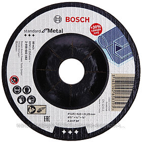 Обдирочный круг 125х6х22,23 мм Standard for Metal BOSCH (2608603182)
