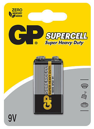 Эл.питания GP Supercell 6F22/1604S-2UE1, фото 2