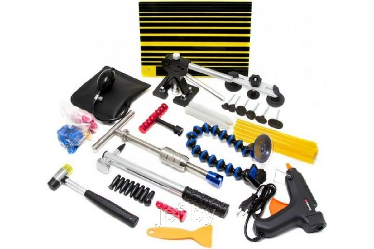 Набор инструментов для безпокрасочного удаления вмятин 55 предметов в сумке FORSAGE F-915M1A - фото 1 - id-p196197822