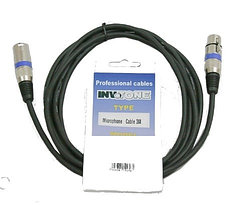 INVOTONE ACM1110/BK микрофонный кабель, XLR - XLR длина 10 м (черный)