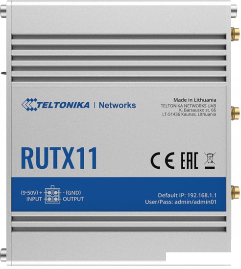 4G Wi-Fi роутер Teltonika RUTX11