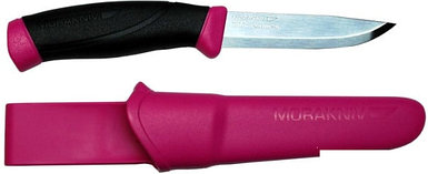 Туристический нож Morakniv Companion (черный/розовый)