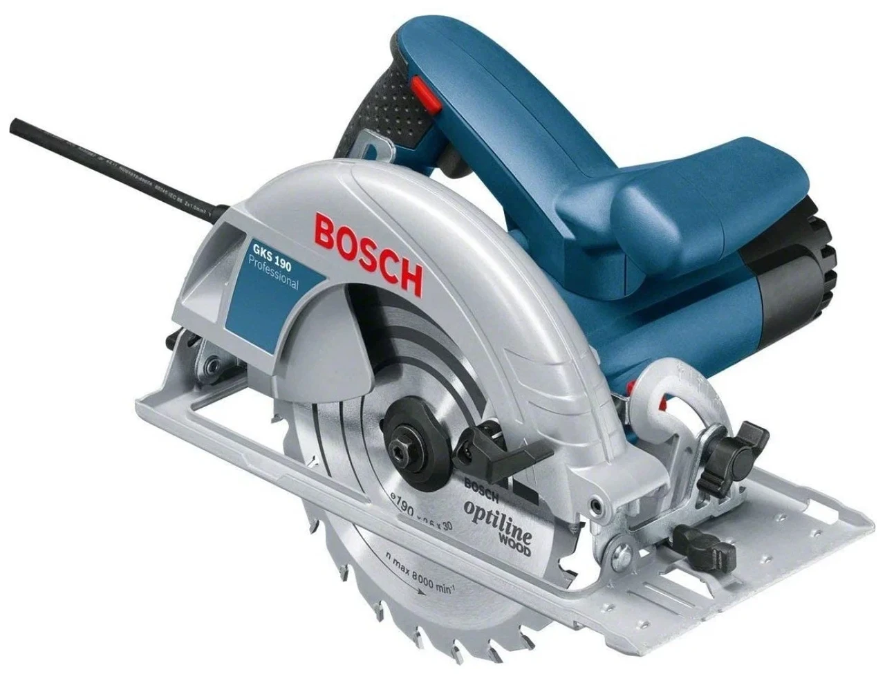 Дисковая (циркулярная) пила Bosch GKS 190 Professional (0601623000) - фото 1 - id-p189336147