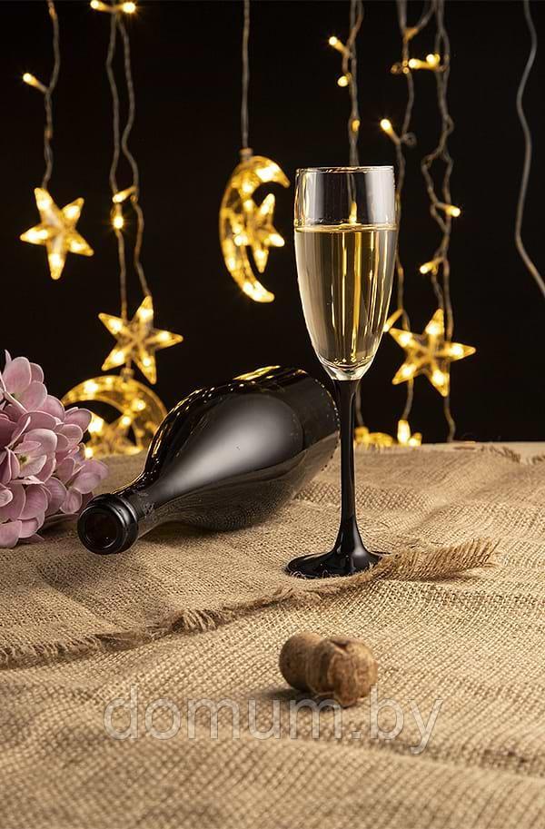 Набор бокалов для шампанского 170 мл (6 шт.) Luminarc Domino H8167 - фото 2 - id-p196201314