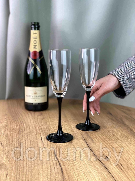 Набор бокалов для шампанского 170 мл (6 шт.) Luminarc Domino H8167 - фото 5 - id-p196201314