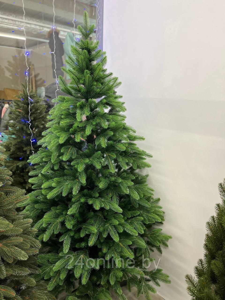 Елка (ель) литая искусственная Премиум светло-зеленая 1.9 м