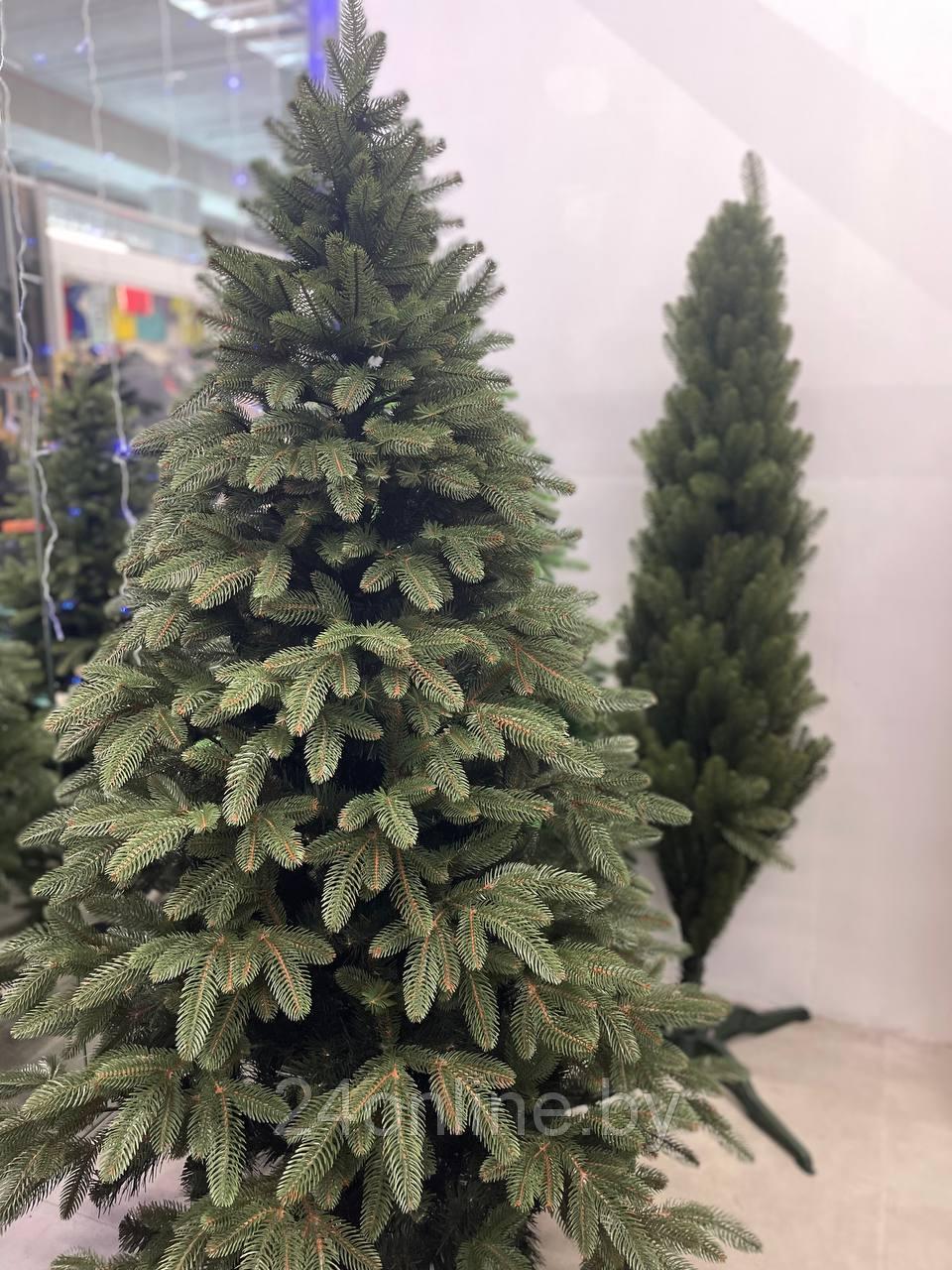 Елка (ель) литая искусственная Премиум-микс темно-зеленая 1.9 м