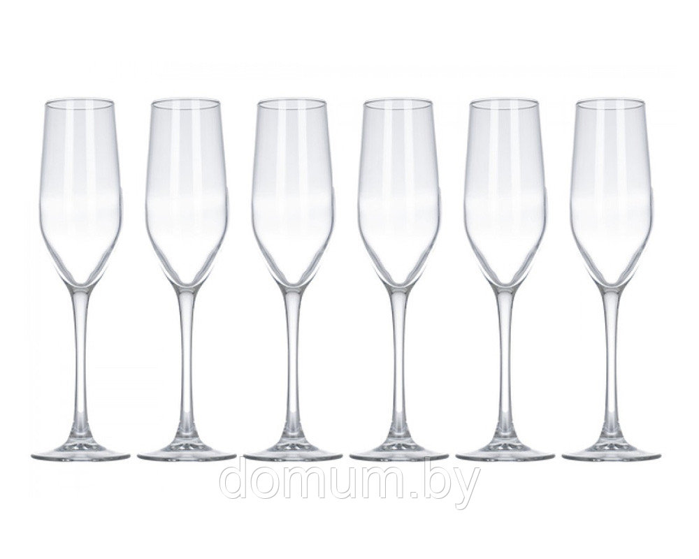 Набор бокалов для игристого вина Luminarc Celeste 6шт 160мл L5829 - фото 2 - id-p196201423