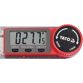 Угломер электронный 300мм., диапазон 0-360°, LCD "Yato" YT-71004, фото 2