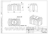 Бак R 100 литров POLIMER GROUP, фото 2