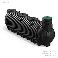 Подземный модульный резервуар DL 12000 POLIMER GROUP