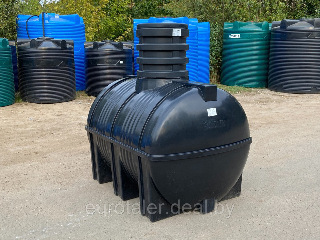 Емкость D 2000 литров для воды POLIMER GROUP - фото 5 - id-p195717219
