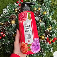 Шампунь для волос с розой WELCOS Around me Rose Hip Hair Shampoo 500 мл