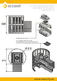 Чугунная печь для бани Везувий Легенда Стандарт 12 (ДТ-3С), фото 2