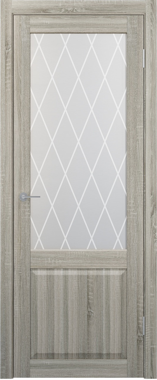 ST24 ДО матовое ромб крупный 800*2000 Сонома грей