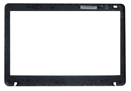 Рамка крышки матрицы Toshiba Satellite C650, черная (с разбора) - фото 2 - id-p196205867