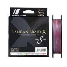 Шнур плетеный Major Craft Dangan Braid X8 150м #0.6 розовый - фото 1 - id-p196233034