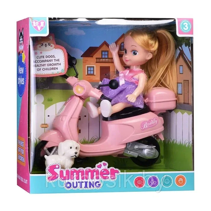 Кукла с аксессуарами Summer outing, 925-143