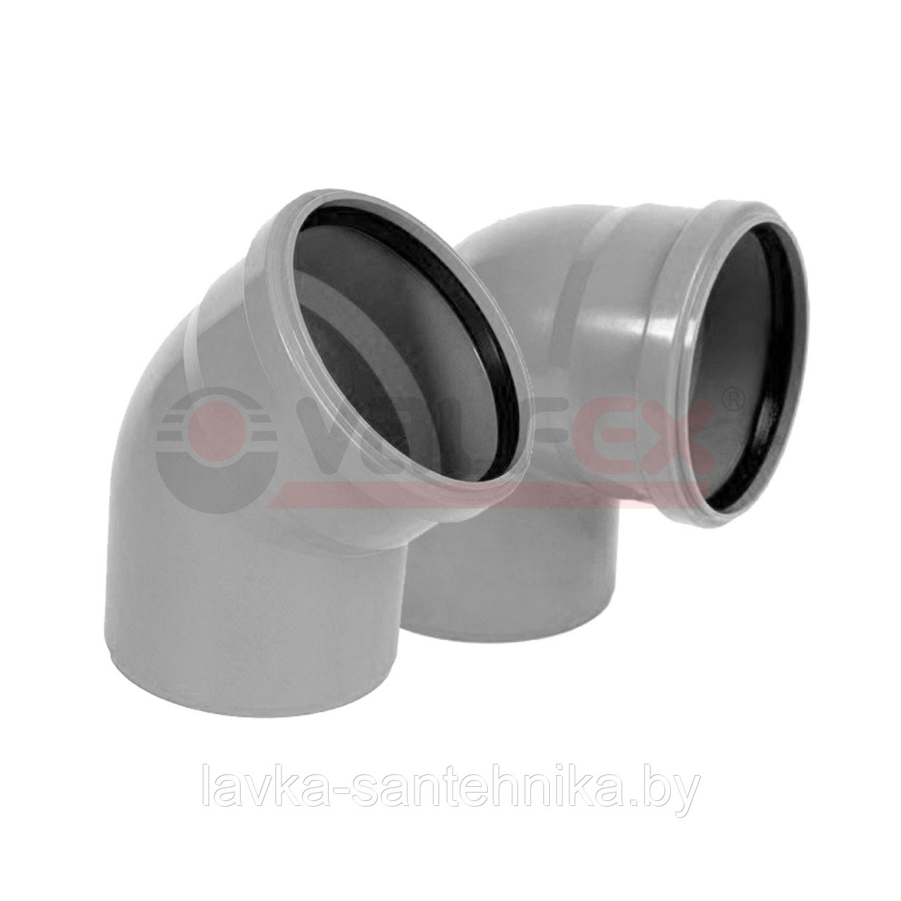 Отвод 50 мм 30º VALFEX для внутренней канализации