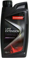 Масло Champion Life Extension GL-5 75W-90 1л
