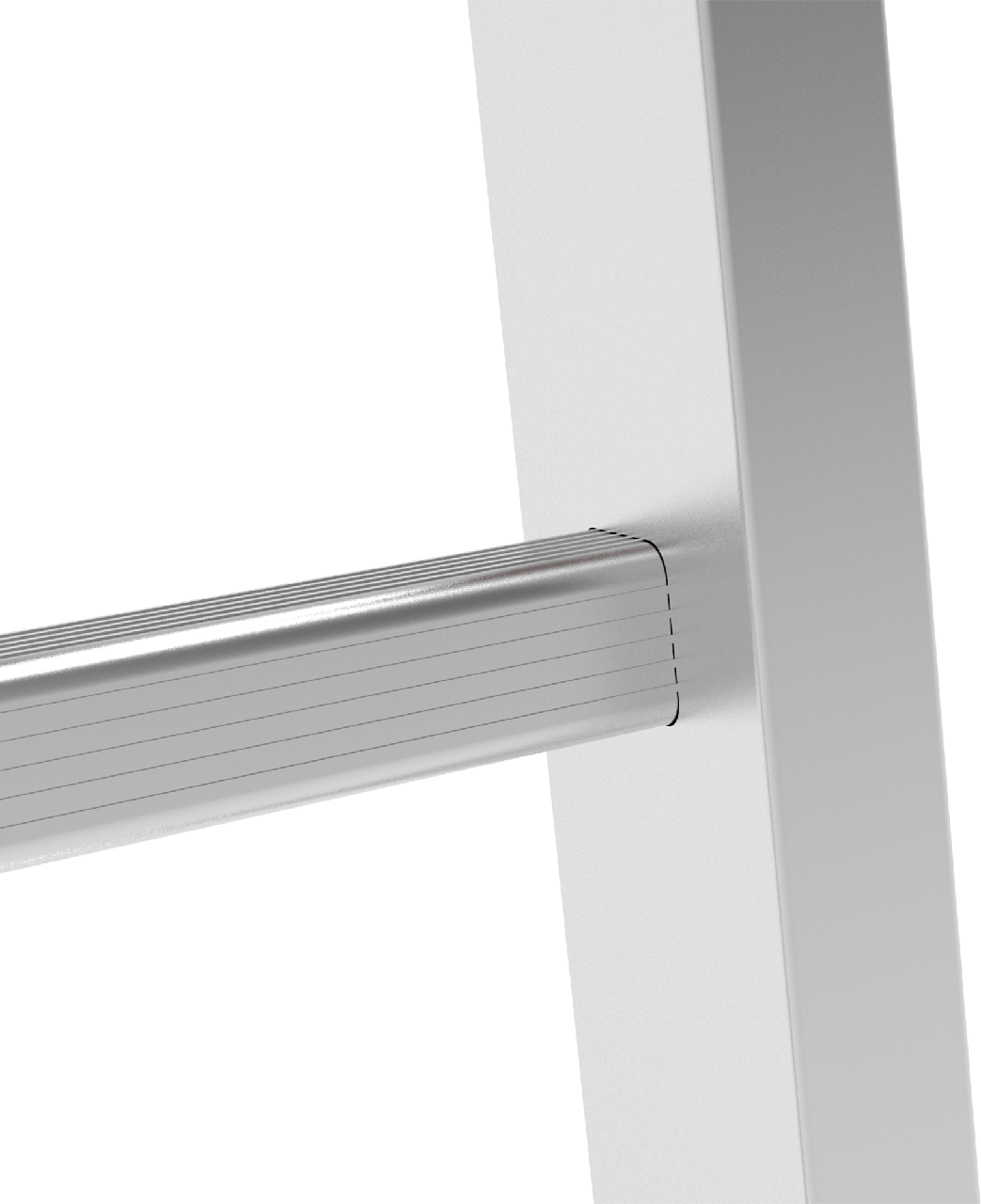 Алюминиевая четырёхсекционная шарнирная лестница-трансформер с помостом, ширина 340 мм NV 1330 1330403 - фото 4 - id-p196258014