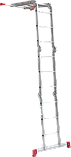 Лестница-трансформер алюминиевая с помостом, ширина 340 мм NV2330 2330403, фото 5