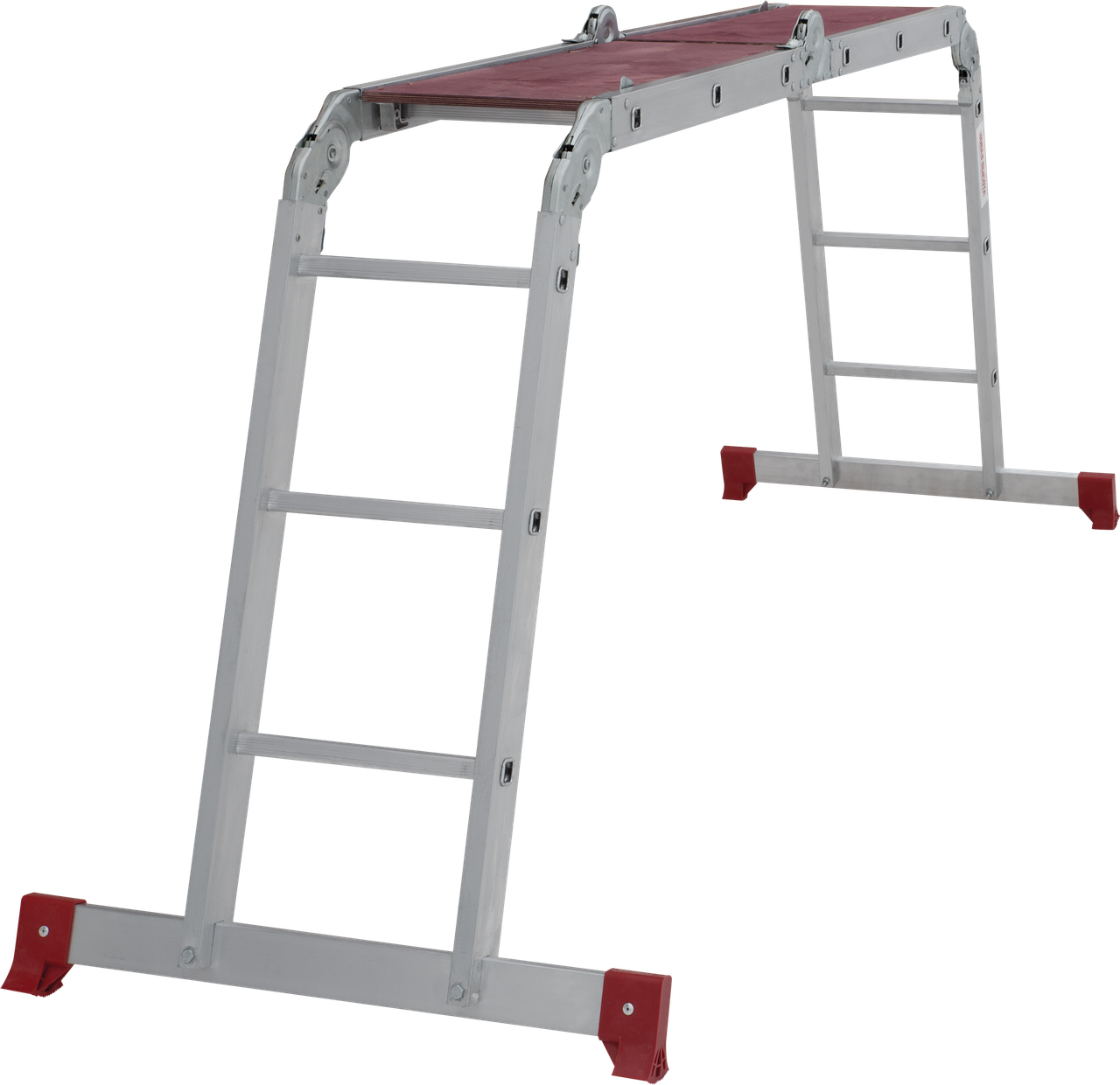 Лестница-трансформер алюминиевая с помостом, ширина 340 мм NV2330 2330403