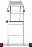 Профессиональная алюминиевая лестница-трансформер, ширина 400 мм NV3320 3320403, фото 9