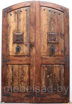 Дверь из натурального дерева "Рустикальная №9" - фото 1 - id-p196260429