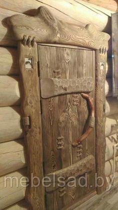 Дверь из натурального дерева "Рустикальная №11"