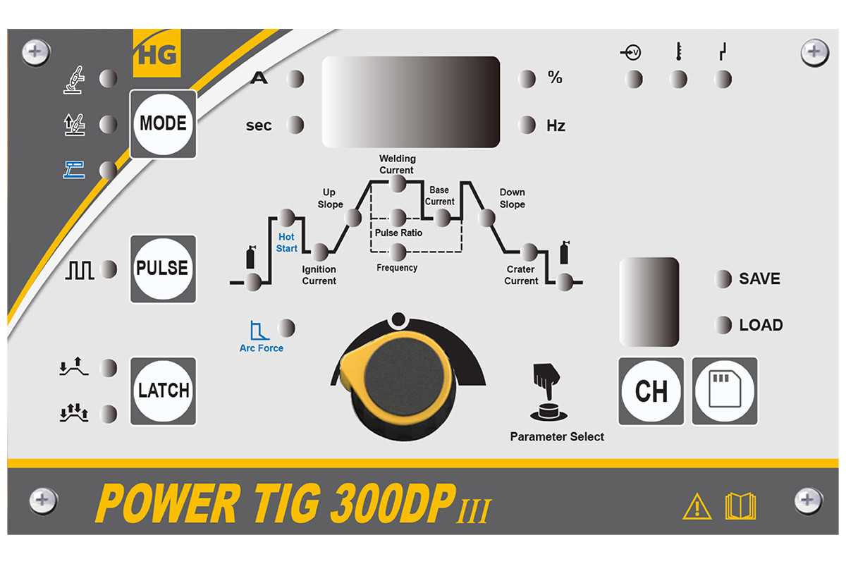 Сварочный инвертор аргонодуговой HUGONG POWER TIG 300DP III - фото 4 - id-p196261132