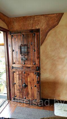 Дверь из натурального дерева "Рустикальная №16"