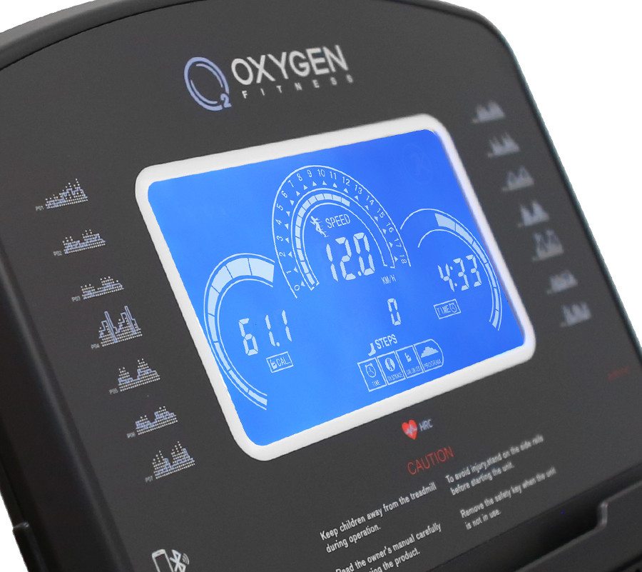 Электрическая беговая дорожка Oxygen Fitness New Classic Cuprum LCD - фото 3 - id-p157949231