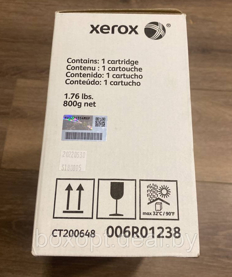 Картридж-тонер Xerox 006R01238, Black (оригинал) - фото 3 - id-p196269045