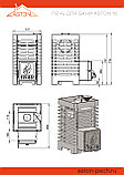 Стальная печь для бани ASTON 16, фото 2