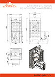 Стальная печь для бани ASTON 20 INOX, фото 3